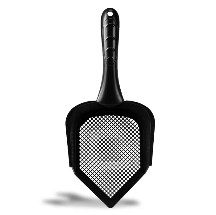 Zill Litter Scoop Sand Corner Black