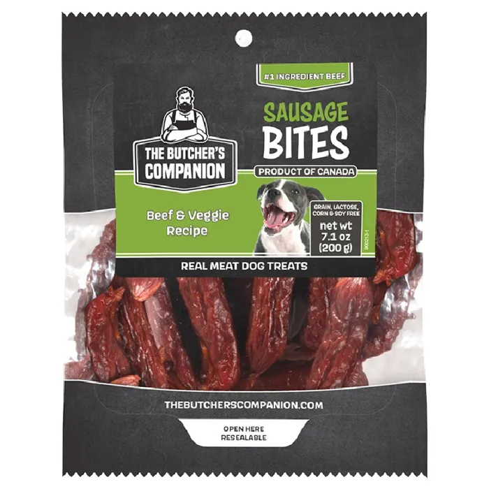 The Butcher's Companion Beef Veggie Bites 7.1oz