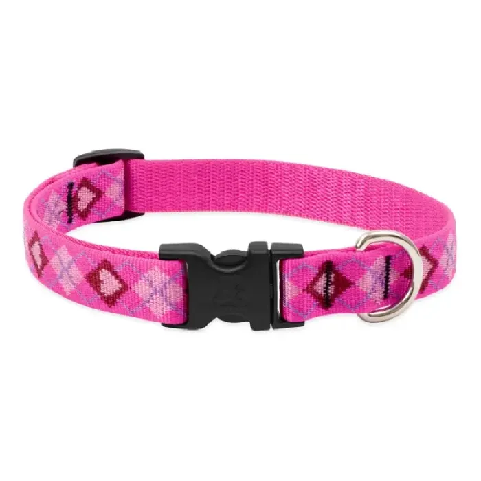Lupine 3/4" Adj. Collar Puppy Love 9-14"