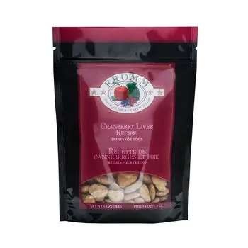 Fromm Dog Low Fat Cranberry/Liver Treats 6oz