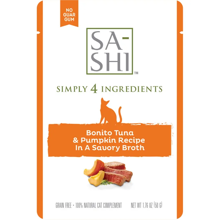 Sashi Cat Topper Tuna/Pumpkin 1.76oz
