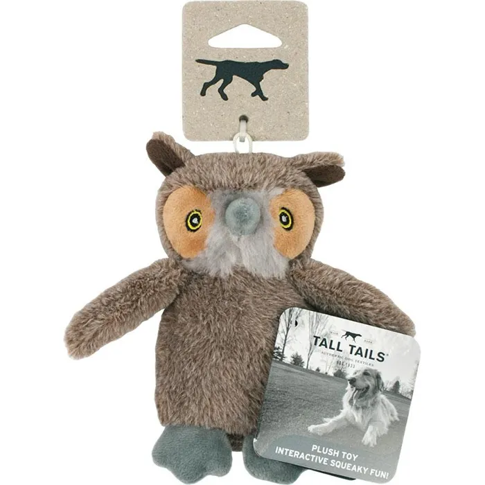 Tall Tails Plush Owl 5"