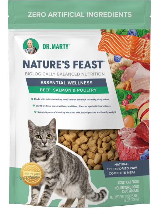 Dr Marty Cat FD Raw Multi Protein 12oz