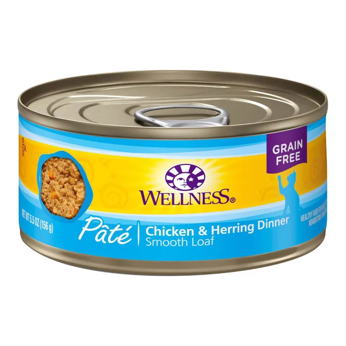 Wellness Cat Chicken & Herring 5.5oz