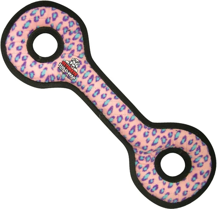 Tuffy Ultimate Tug-O-Gear Pink Leopard 
