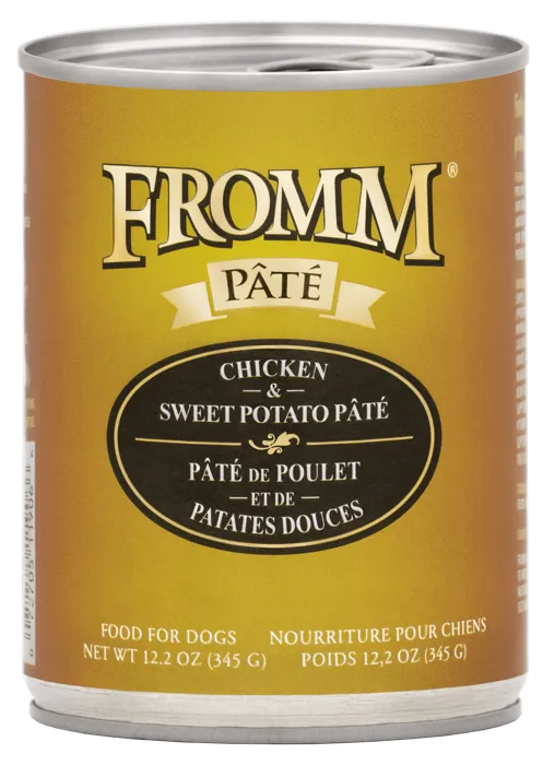 Fromm Dog GF Chicken/Swt Pot Pate 12.2oz