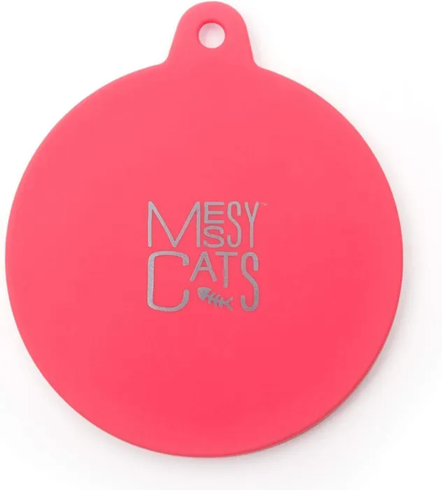 Messy Mutts Silicone Can Cover Red