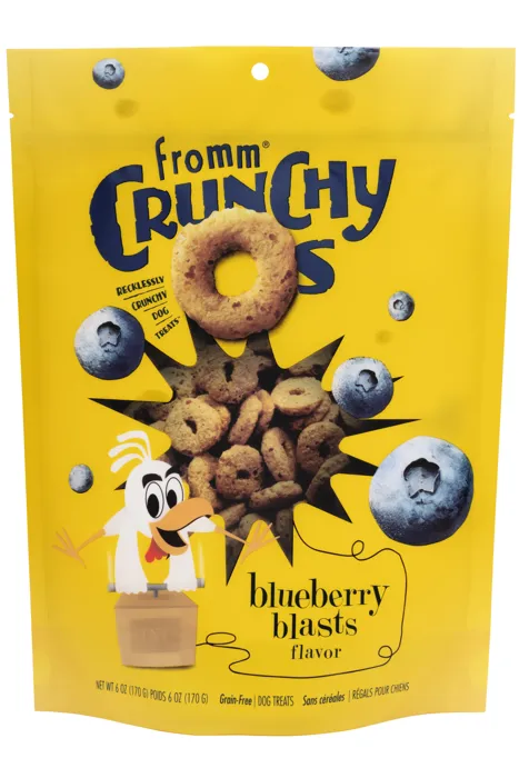 Fromm Dog Crunchy O's Blueberry Blast 6oz