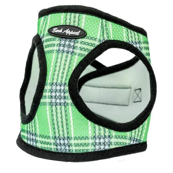 Bark Appeal EZ Wrap Green Plaid SM