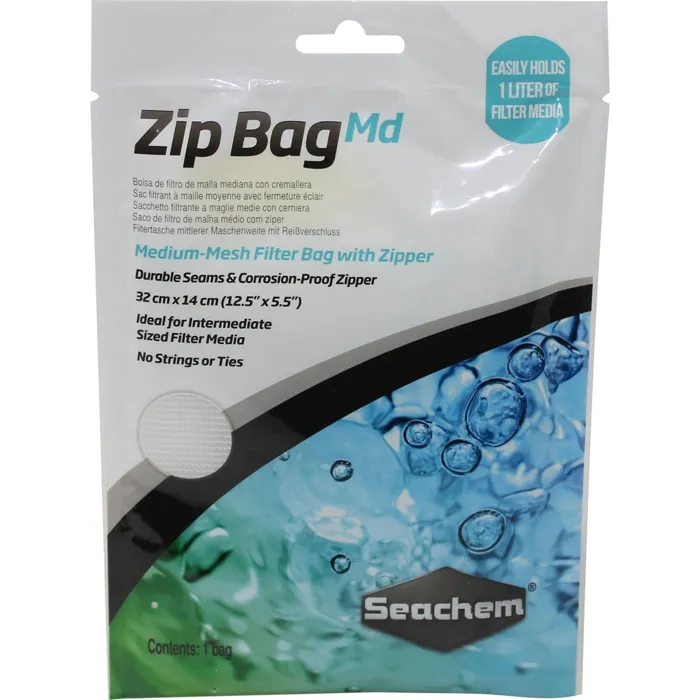 Seachem Zip Bag Medium