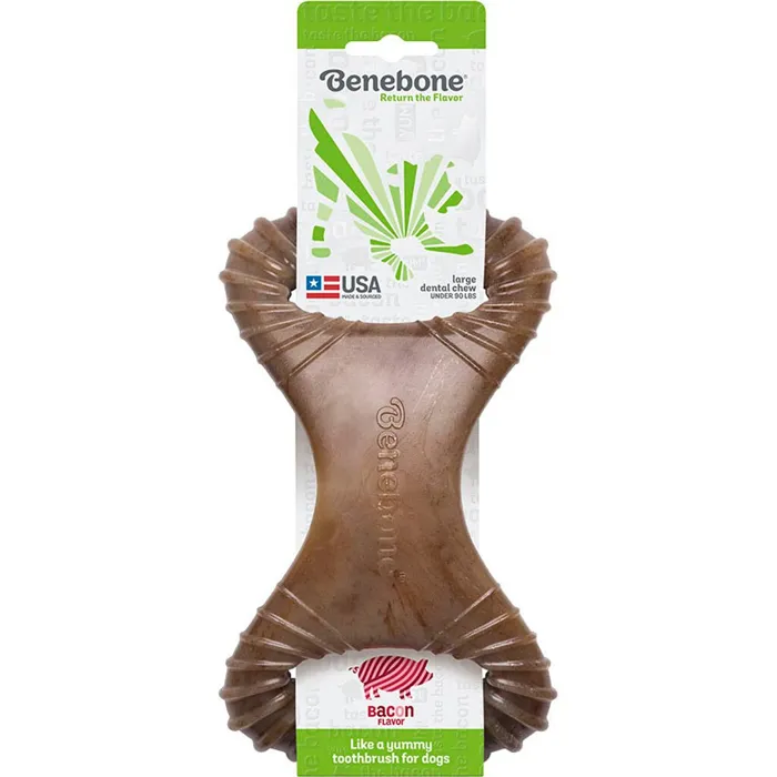 Benebone Dental Chew Bacon Large