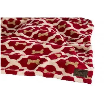 Tall Tails Blanket 20x30 Bone/Trells