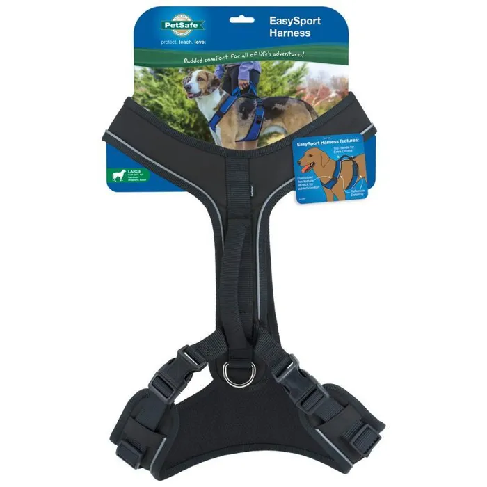 Petsafe Easy Sport Harness Black LG