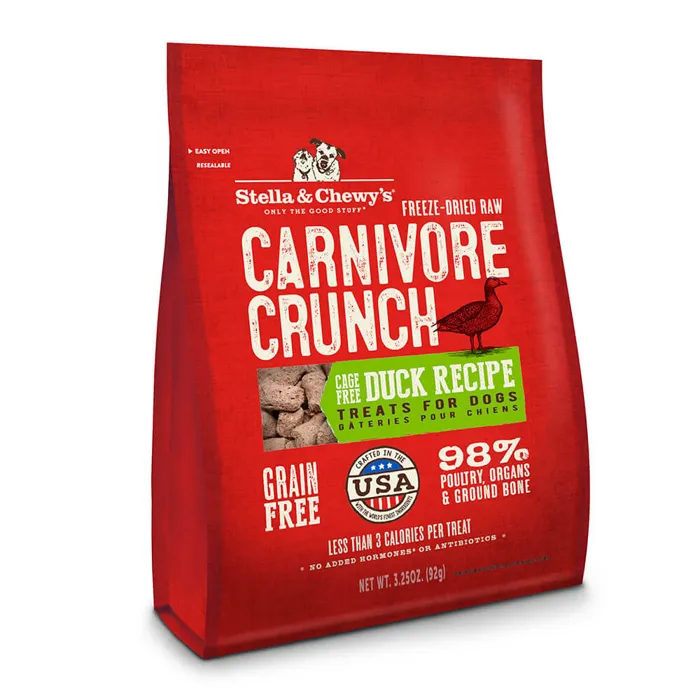 Stella & Chewy's Carnivore Crunch Duck 3.25Oz