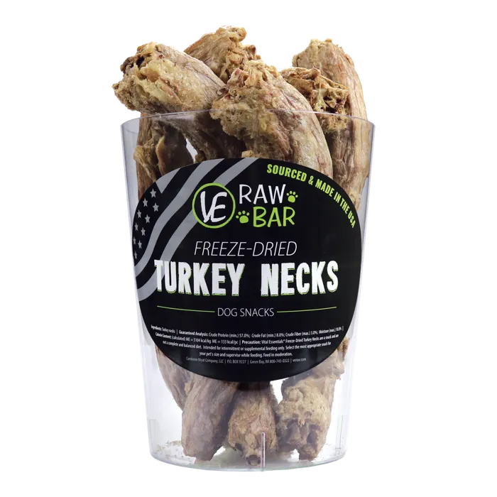 Vital Essentials Raw Bar FD Turkey Neck