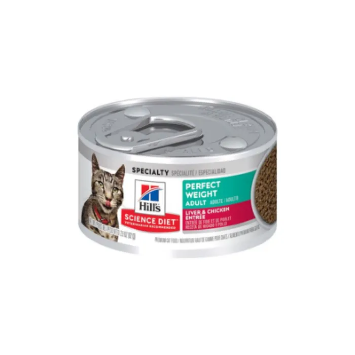 Hill's Feline Perfect Weight Liver/Chix 2.9oz