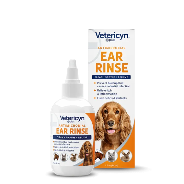Vetericyn Plus All Animal Ear Rinse 3oz