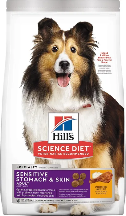 Science Diet Dog Sensitive Stomach Chicken 15.5#