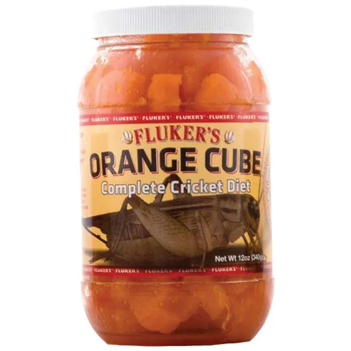 Flukers Cricket Complete Orig Cube 12oz