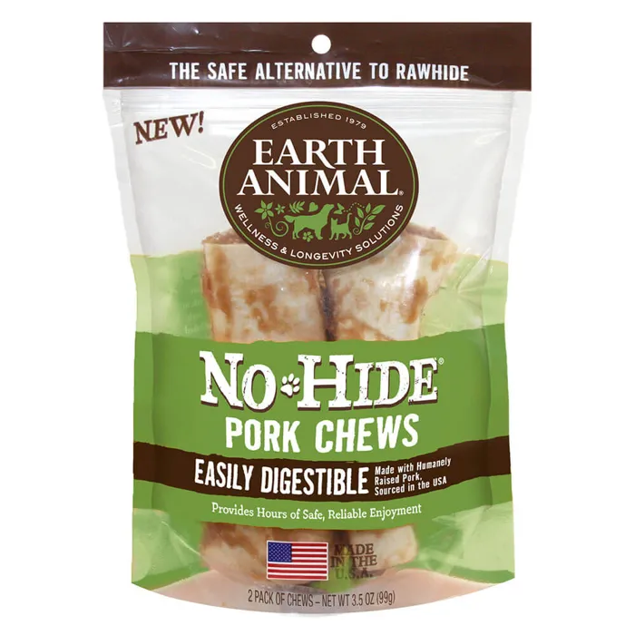 Earth Animal No Hide Pork 4" 2pk