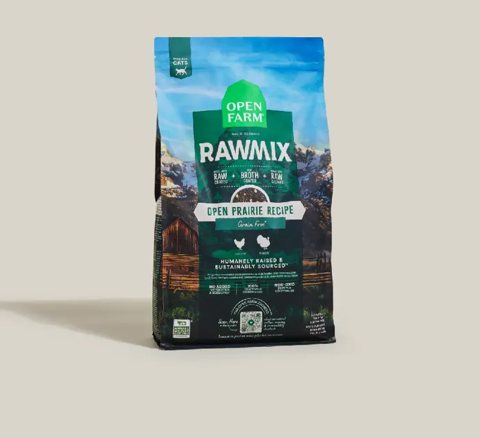 Open Farm Cat GF Raw Mix Prairie 8#