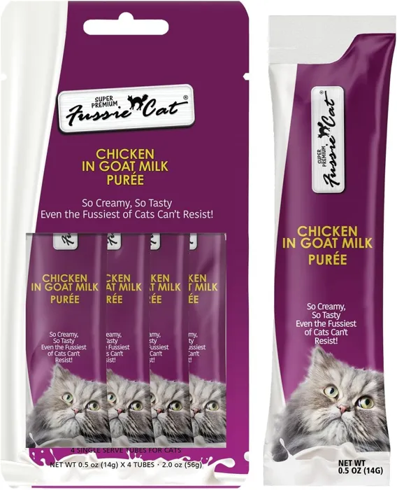 Fussie Cat GM Puree Chicken .5oz 4pk