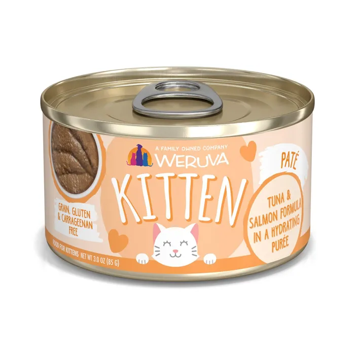 Weruva Kitten Puree Tuna/Salmon 3oz