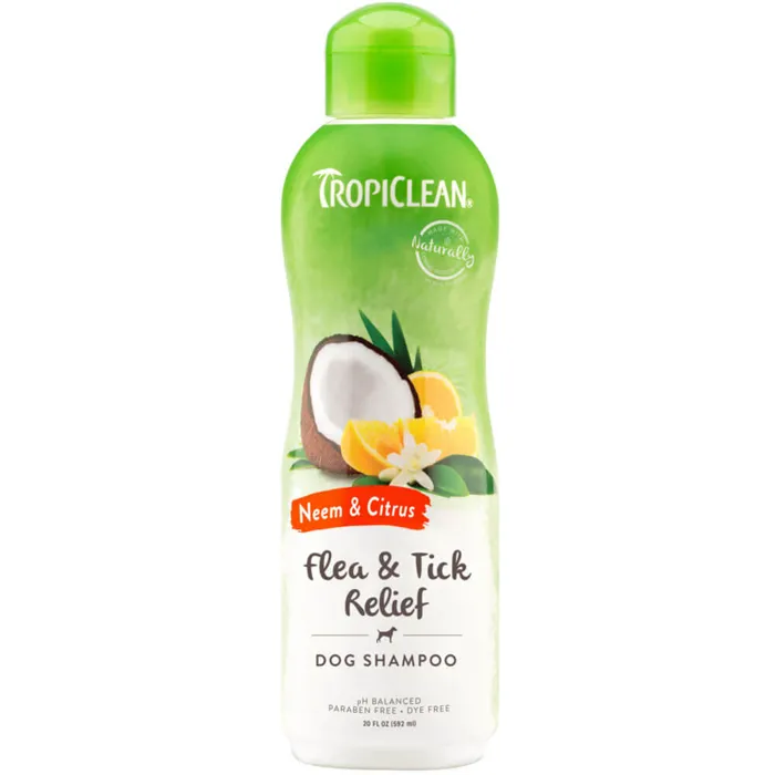 Tropiclean Neem/Citrus Shampoo 20oz