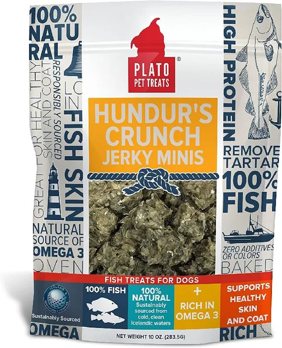 Plato Hundur's Crunch Jerky Minis 10oz