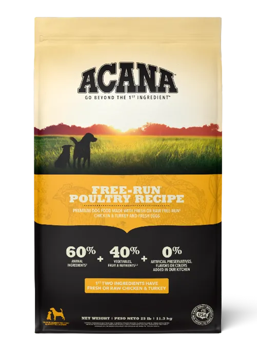 Acana Heritage Poultry 25 Lbs.