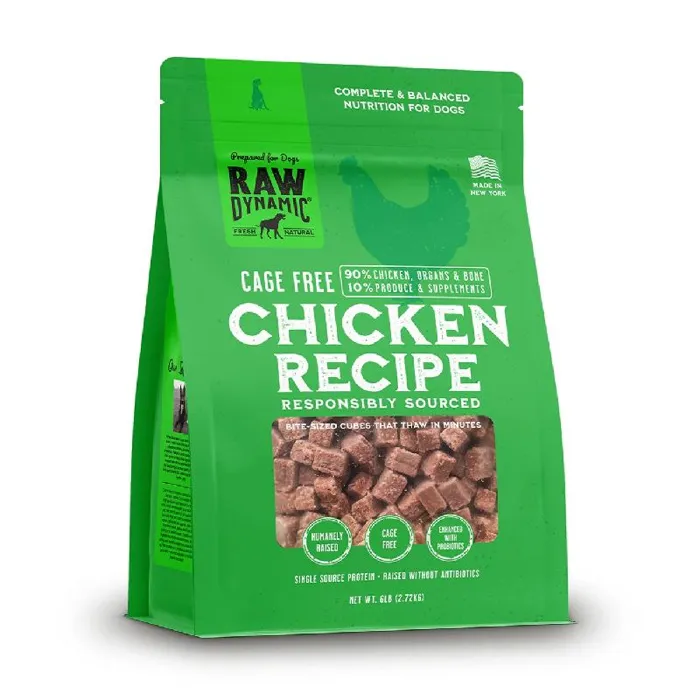 Raw Dynamic Dog Frozen Chicken 6#