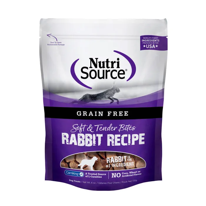 Nutri Source GF Rabbit Bites 6oz