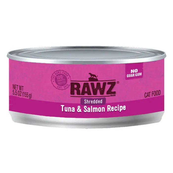 Rawz Cat Shredded Tuna/Salmon 5oz