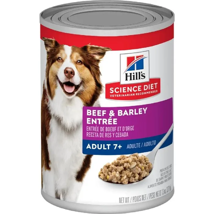 Science Diet Dog Beef/Barley 7+ 13oz