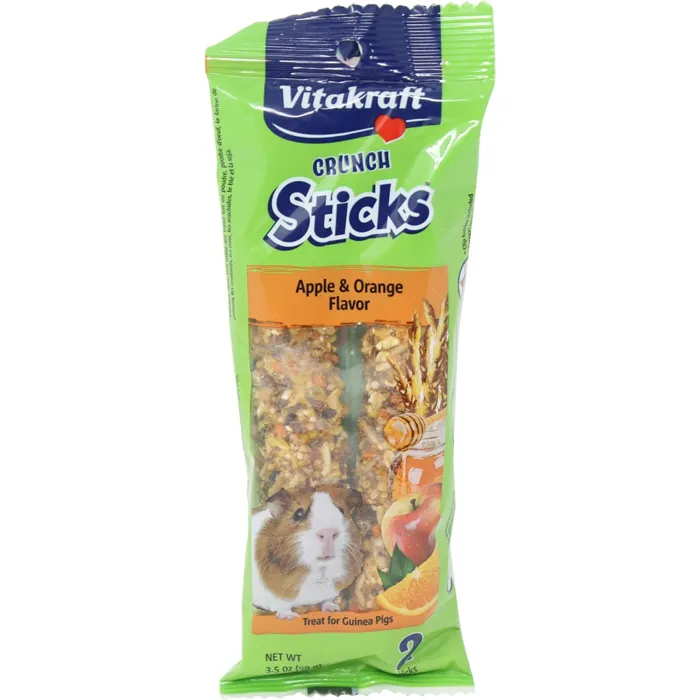 Vitakraft Guinea Pig Sticks Apple/Orange 3.5oz