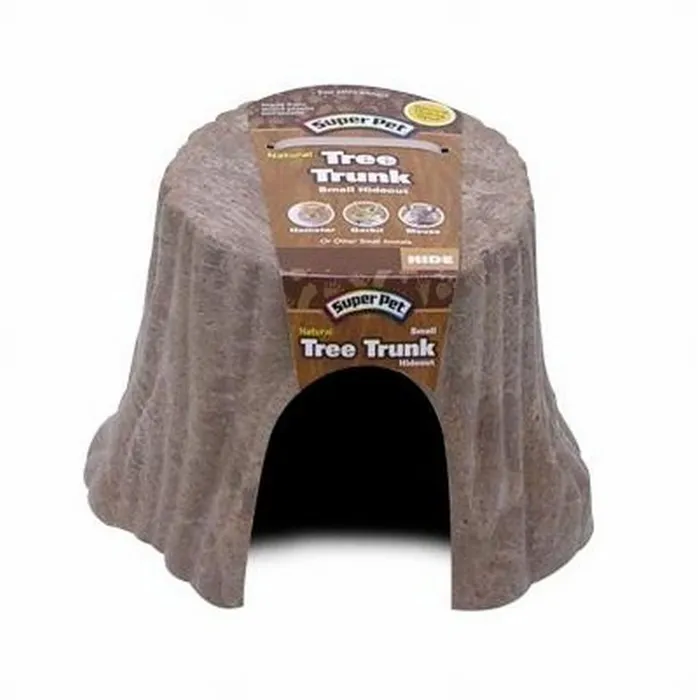 Super Pet Natural Tree Stump Hideout Small
