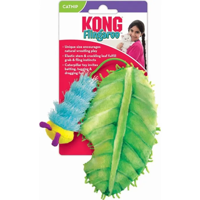 Kong Cat Flingaroo Caterpillar