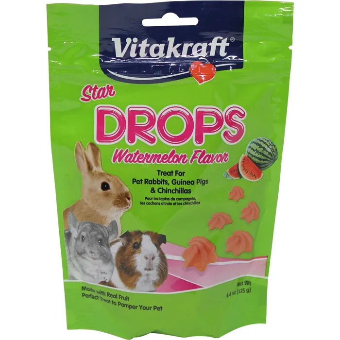 Vitakraft Small Animal Drops Watermelon 4.75oz