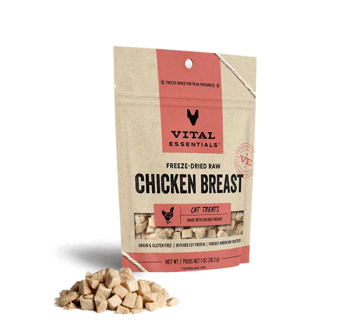 VE Cat Chicken Breast FD Treat 1oz