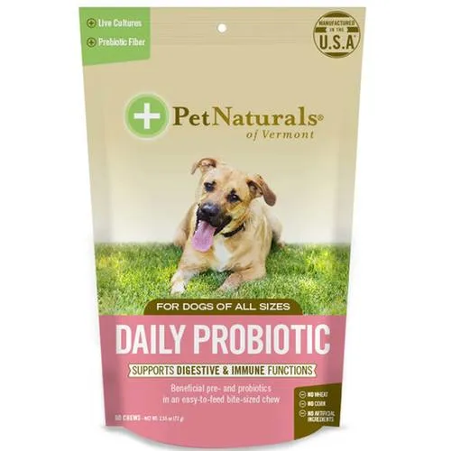 Pet Naturals Dog Daily Probiotic 60ct