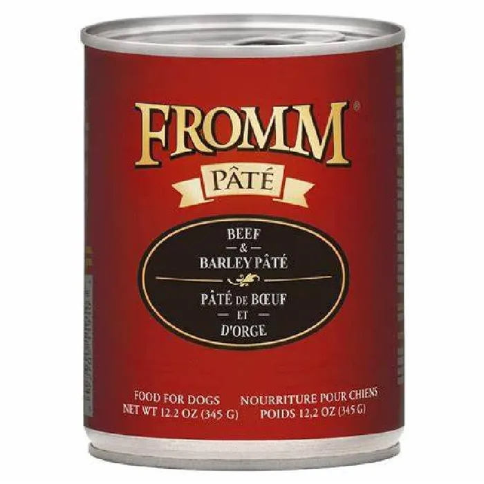Fromm Dog Beef/Barley Pate 12.2oz