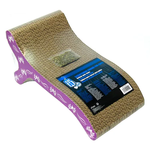 Catit Style Scratcher with Catnip Chaise