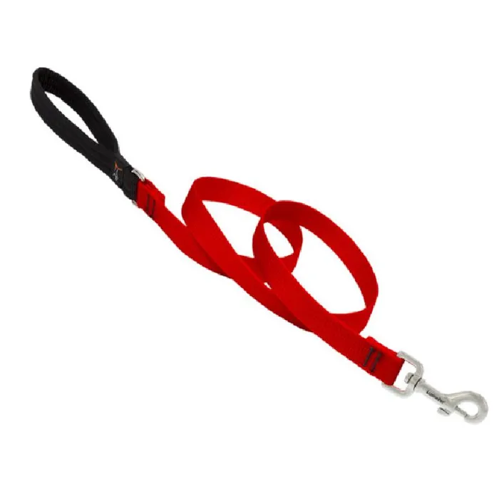 Lupine Leash 3/4" 6'  Red