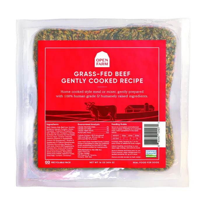 Open Farm Gently Cooked Beef 16oz