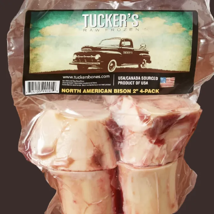 Tucker's Bones Bison 2"" 4ct