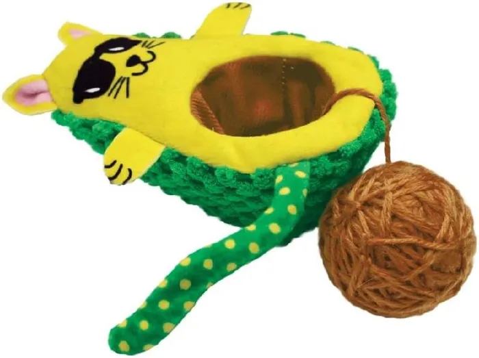 Kong Cat Wrangler Avocado