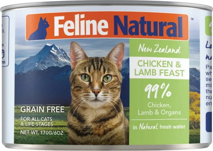 Feline Natural Chicken/Lamb 6oz
