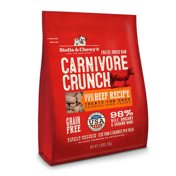 Stella & Chewy's Carnivore Crunch Beef 3.25oz