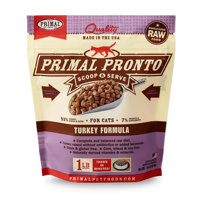 Primal Cat Pronto Turkey 1#