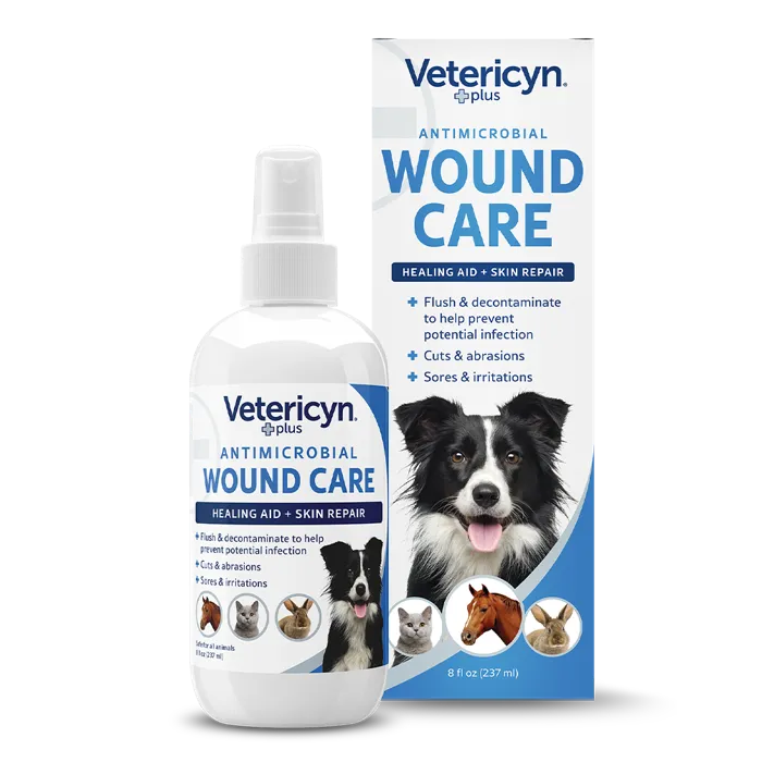 Vetericyn Plus Wound & Skin Care Spray 3oz